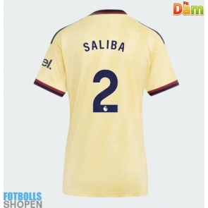 Billiga Arsenal William Saliba #2 Tredjeställ Dam 2026-27 Kortärmad
